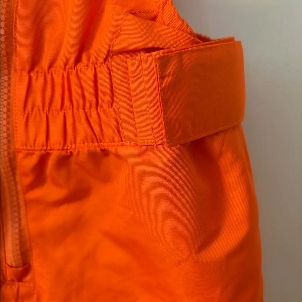 Cat & Jack 2T Orange Snow Overalls Insulated Waterproof Toddler Ski Adjustable